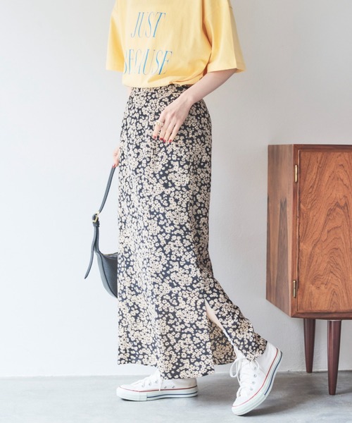 DOUX ARCHIVES | 【EC限定】 単色花デシンスカート - Buyee, an Online  