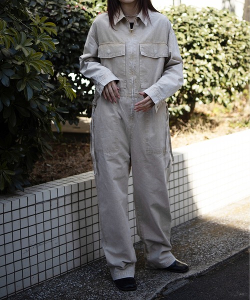 MATSUFUJI | 【MATSUFUJI/マツフジ】Sweat Jumpsuit - Buyee, an