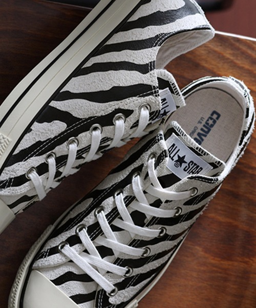 CONVERSE STAR&BARS ZEBRA SUEDE OX(新品未使用)（CONVERSE