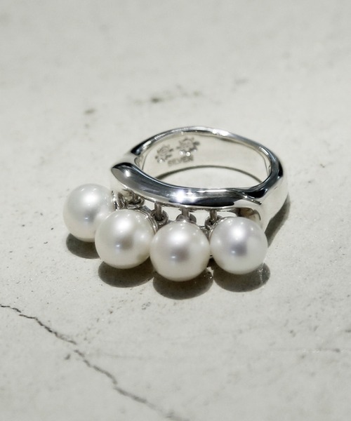 E.M. | SILVER925ジルコニア3粒フープピアス/レディース/メンズ/ギフト