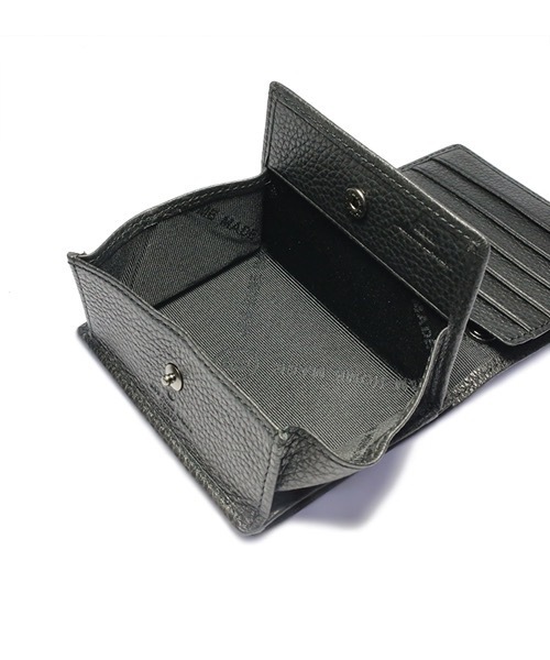 ※美品　JAM HOME MADE REIWA WALLET ミニウォレット JNS998B)牛革 レザー REIWA コンパクト ミニ ウォレット