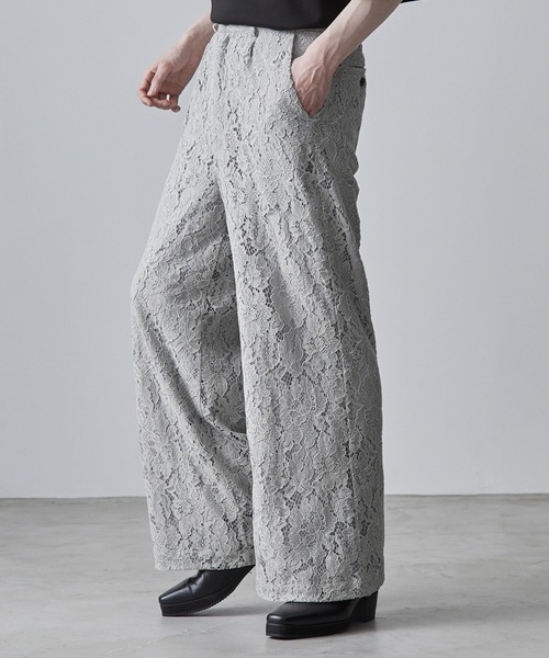 CLEL Prime TR 3D Tuck Pants ライトグレー Lサイズ CLEL】Prime TR 3D