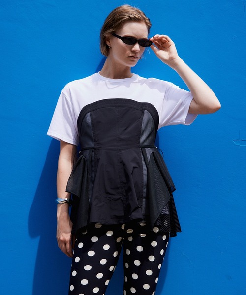 MAISON SPECIAL | Numbering Mesh T-Shirt/ナンバリングメッシュT