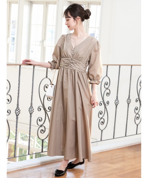 Fifth ウエストギャザーロングワンピース Buyee An Online Proxy Shopping Service Shop At Zozotown Bot Online