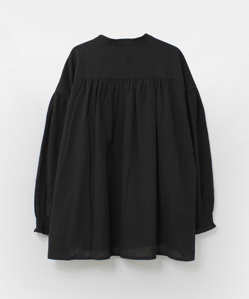 RNA-N | B2876 コットンガーゼギャザーシャツ - Buyee, an