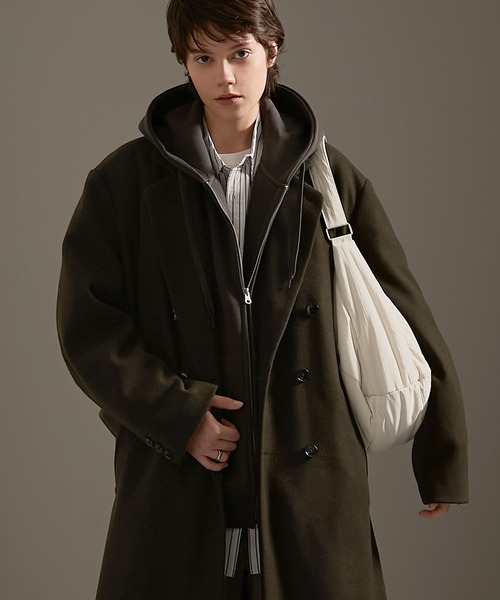 CLEL】Tech Melton Loose Double Chester Court/テックメルトンルーズ