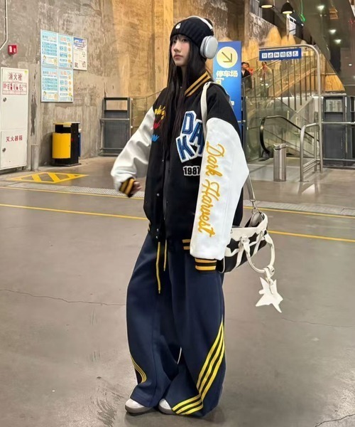 NANEA | 刺繍入りスタジャン - Buyee, an Online Proxy Shopping