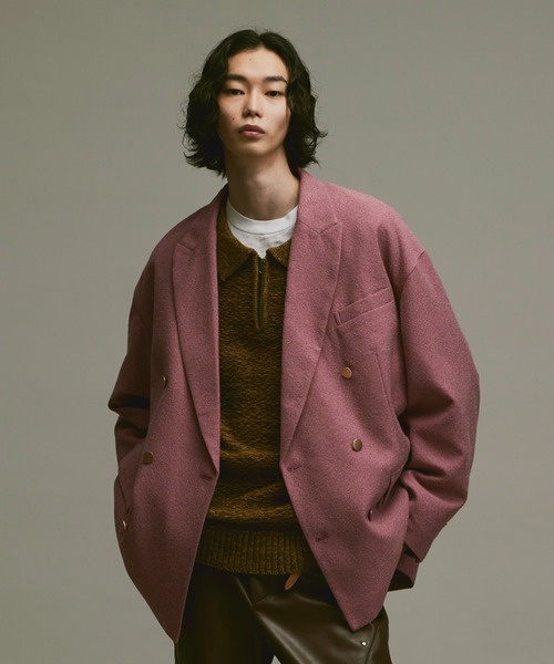 SOERTE | Oversize 6B assort blazer / オーバーサイズ6ボタン