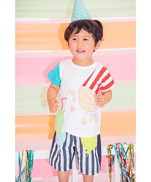 裾フルーツTシャツ&シトラスショートパンツ 裾フルーツTシャツ&シトラスショートパンツ