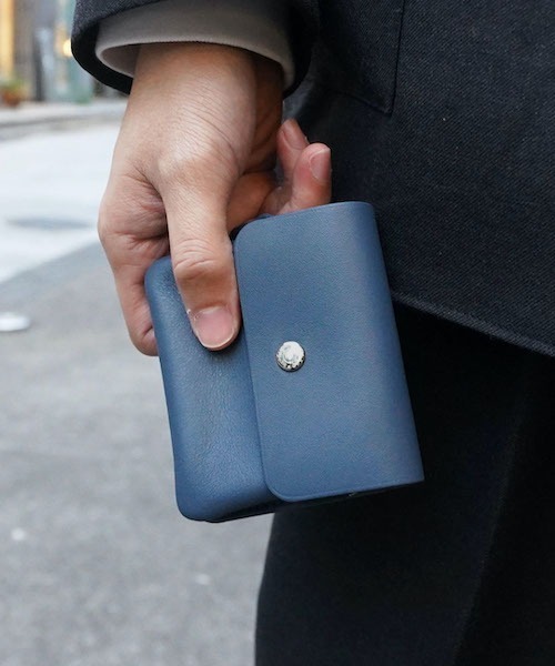 STANDRD SUPPLY　スタンダードサプライ　ミニ財布　ブルーグレー STANDARD SUPPLY｜ミニウォレットショルダー 