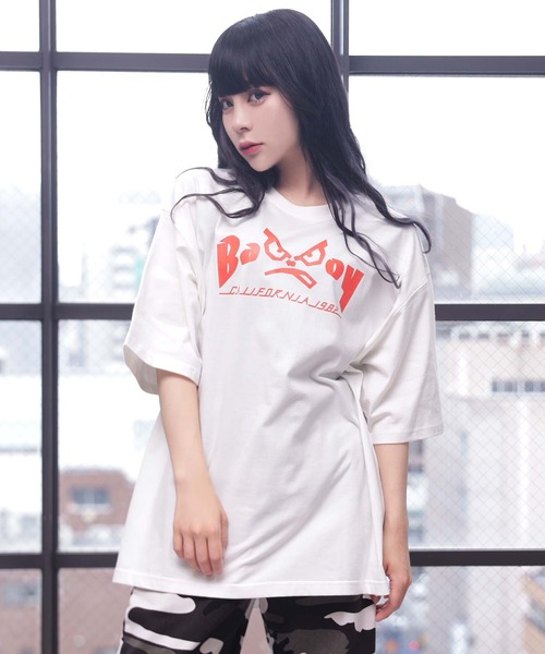 G O C Badboy バッドボーイ パロディロゴプリント半袖tシャツ Buyee日本代购服务 于zozotown购物 Bot Online