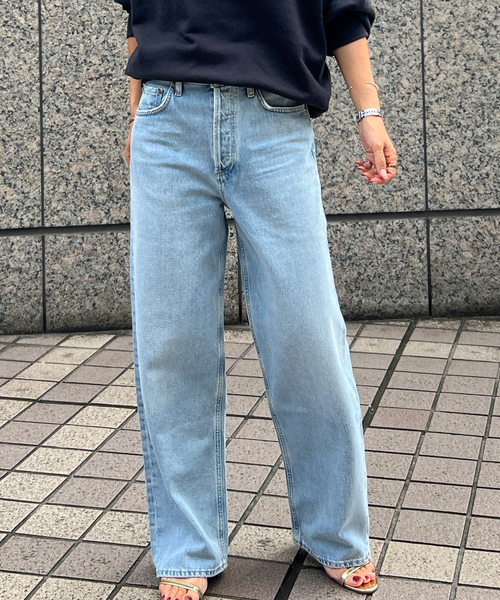 AGOLDE | 【AGOLDE/エーゴールドイー】 LOWRISE BAGGY デニム - Buyee 