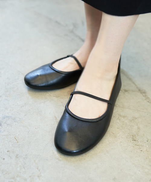 【完売品・25SS】REMME レメ ゴムストラップフラットシューズ サイズ36 REMME | 【REMME／レメ】ゴムストラップフラットシューズ