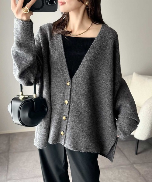 UNTITLED | 【TORRAZZO DONNA】ファースリーブ2wayプルオーバー- Buyee