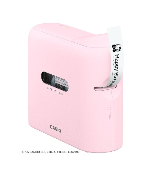 CASIO NAME LAND サンリオ サンリオキャラクターのラベルが作れるラベルプリンター | CASIO