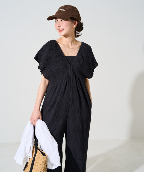 ANTIQUA | 刺繍 オールインワン - Buyee, an Online Proxy Shopping