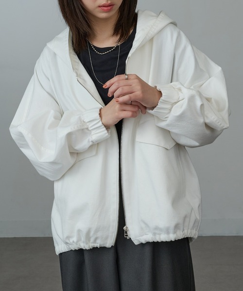 VACHEMENT | 【VACHEMENT】フードジップデニムジャケット ブルゾン