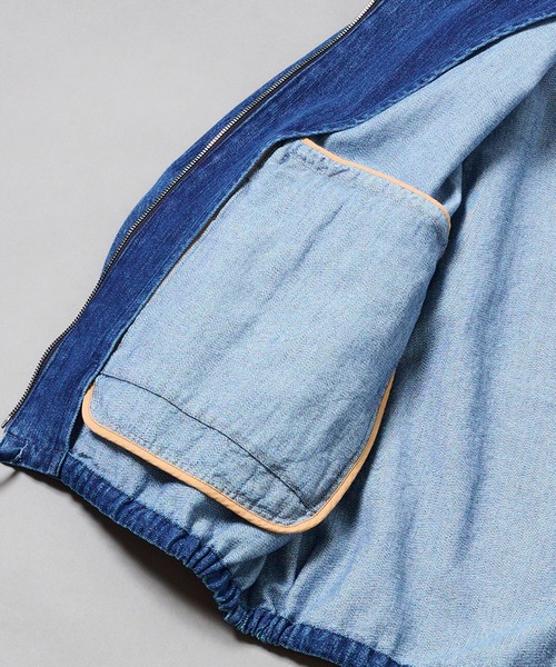 VACHEMENT | 【VACHEMENT】フードジップデニムジャケット ブルゾン