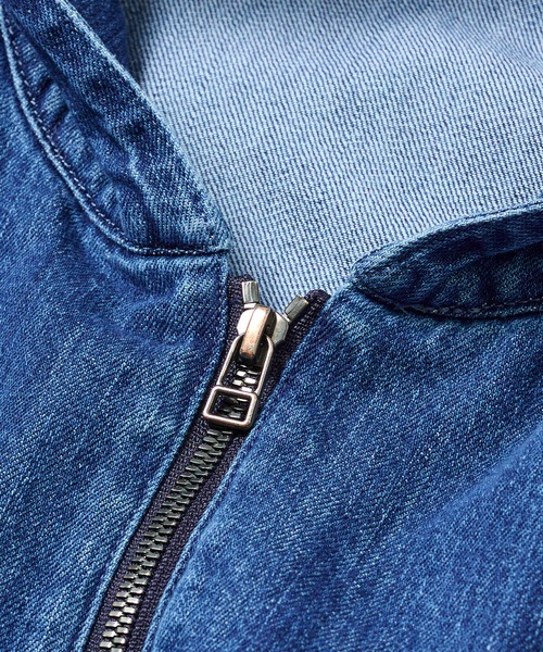 VACHEMENT | 【VACHEMENT】フードジップデニムジャケット ブルゾン