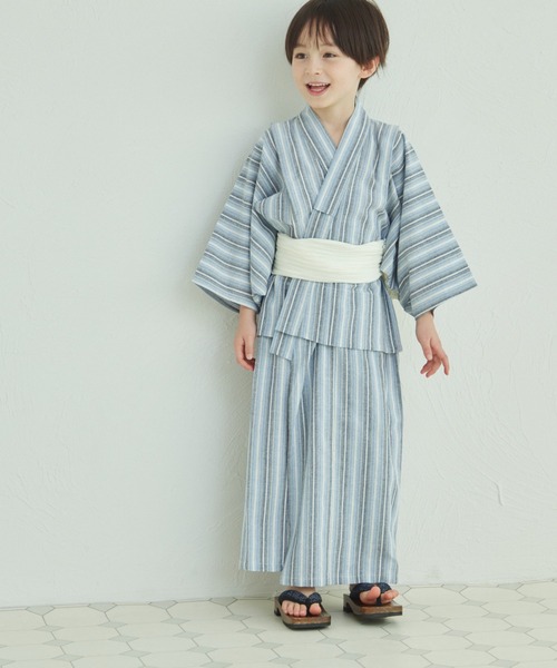 PAIRMANON | 【リンクコーデ】ユニセックス浴衣 兵児帯2点セット