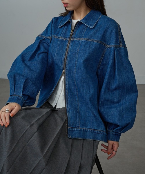 VACHEMENT | 【VACHEMENT】ジップデニムブルゾン - Buyee, an Online