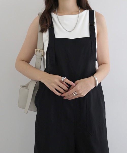 Darich チェックボレロキャミロンパース ダーリッチ Darich チェックボレロキャミロンパース （ブラック