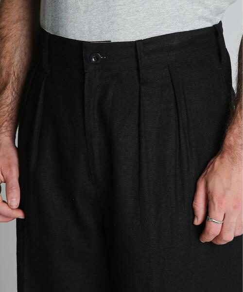 SCHOTT | Schott/ショット/LINEN TROUSERS/リネン トラウザー - Buyee