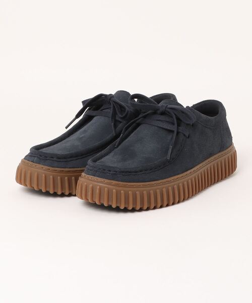 Clarks W Wallabee Lo クラークス ワラビー 厚底 レディース CLARKS
