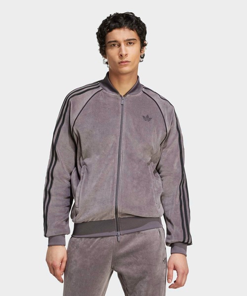 ＜adidas Originals＞ベロア トラックジャケット　アディダス ベロア トラックジャケット / ジャージ/ アディダスオリジナルス