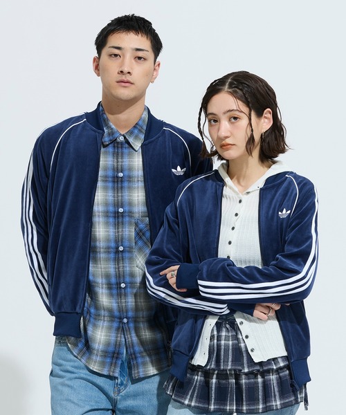 ADIDAS | SST アディカラー ベロア トラックトップ / ジャージ