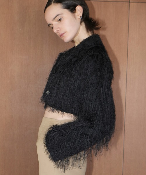 CLANE | FRINGE SHORT JACKET - Buyee日本代购服务| 于ZOZOTOWN购物