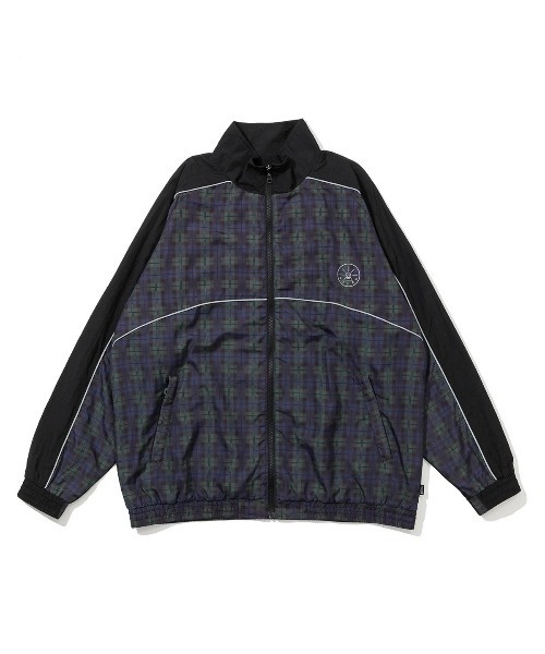 POLER | POLER SHIRRING NYLON PIPING JACKET（ポーラー シャーリング