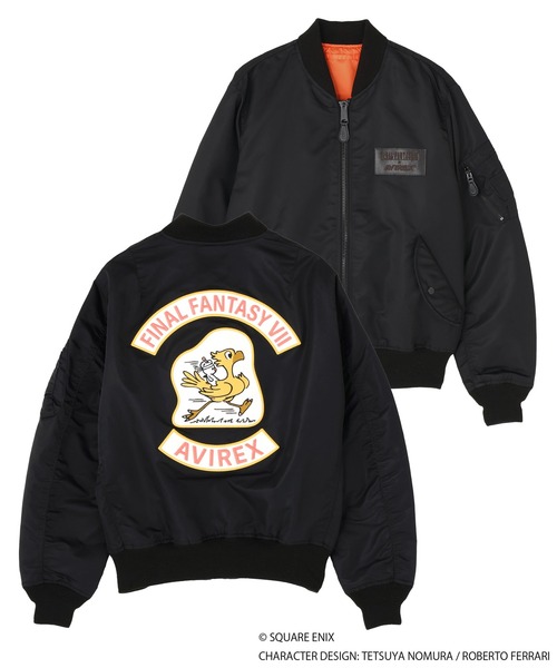 AVIREX | 《AVIREX × FINAL FANTASY VII REMAKE》MA-1 CHOCOBO / エム