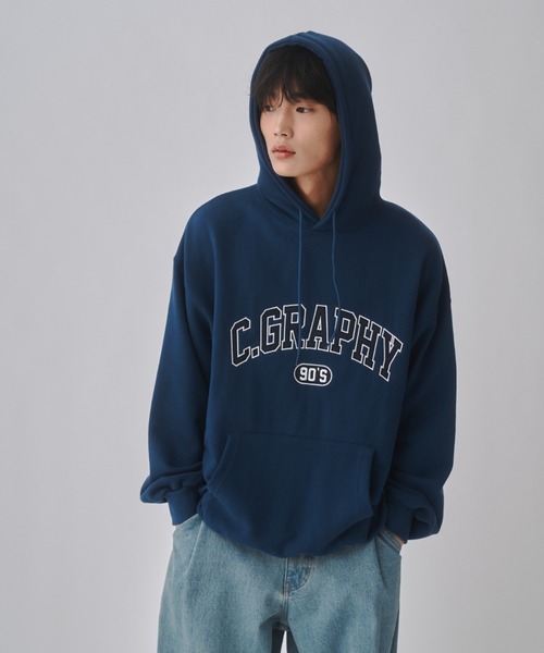 CODEGRAPHY | C.GRAPHY Arch logo hoodie - Buyee, an Online