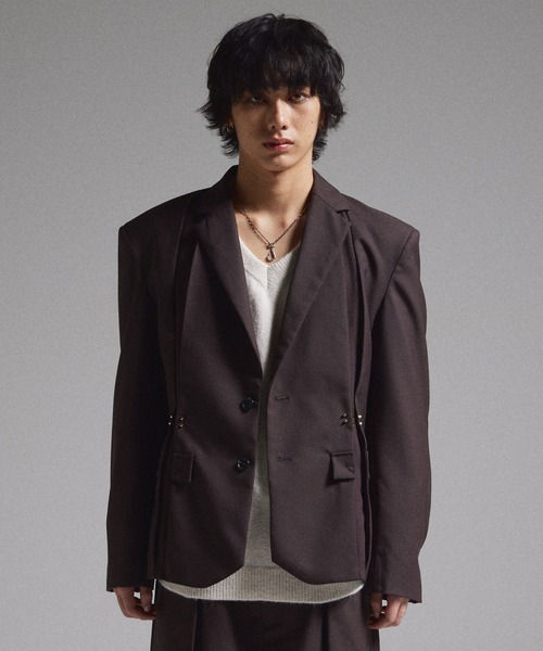 【完売品】GRANCY Pierced Tuck Tailored Jacket 101449975b_b_48_500.jpg