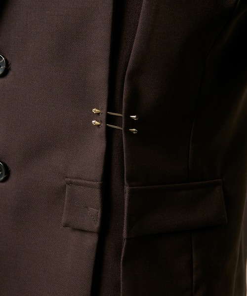 【完売品】GRANCY Pierced Tuck Tailored Jacket GRANCY 【GRANCY】Pierced Tuck Tailored Jacket / ピアスデザイン