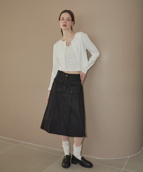 giunon ローズカーディガンセット GIUNON（ジウノン）の「rose cardigan set / ローズカーディガン