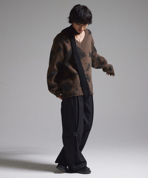 GRANCY | 【GRANCY】Pierced Tuck Slacks / ピアスデザインタック