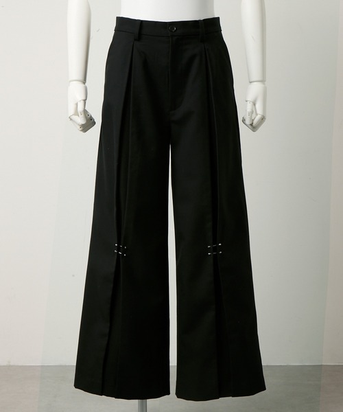 GRANCY | 【GRANCY】Pierced Tuck Slacks / ピアスデザインタック