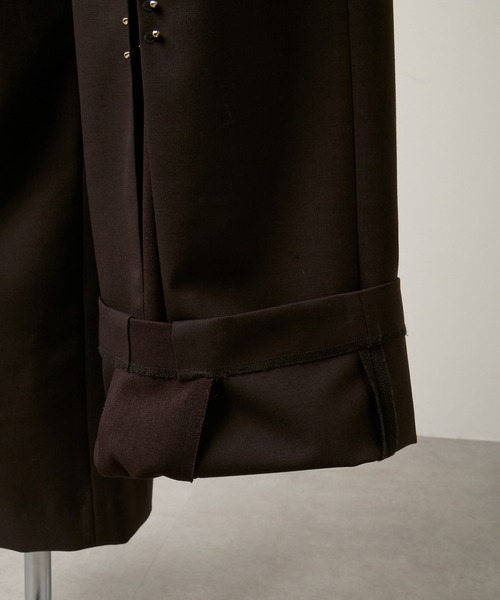 GRANCY | 【GRANCY】Pierced Tuck Slacks / ピアスデザインタック