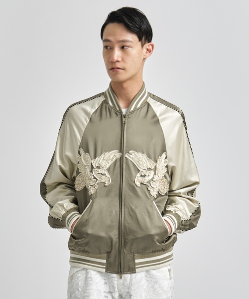 taakk シルクブルゾン（TAAKK camouflage blouson ブルゾン）