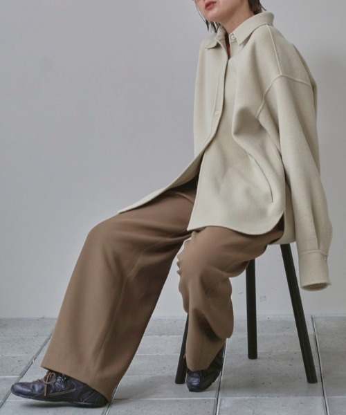 TODAYFUL | [TODAYFUL/トゥデイフル] ウール シャツジャケット - Buyee