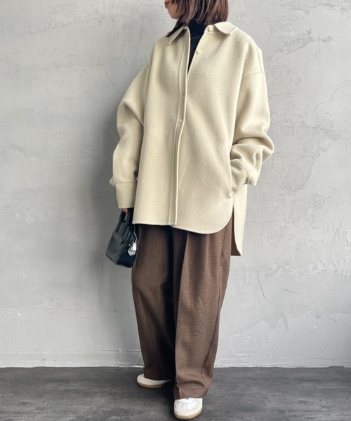 TODAYFUL | [TODAYFUL/トゥデイフル] ウール シャツジャケット - Buyee