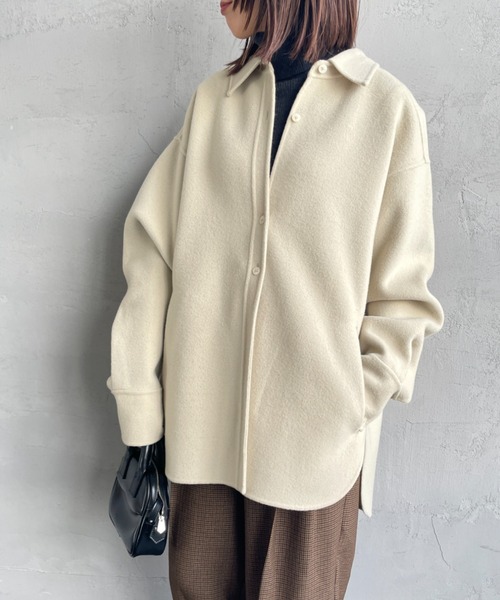 TODAYFUL | [TODAYFUL/トゥデイフル] ウール シャツジャケット - Buyee
