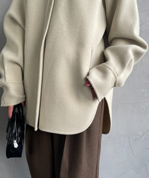 TODAYFUL | [TODAYFUL/トゥデイフル] ウール シャツジャケット - Buyee