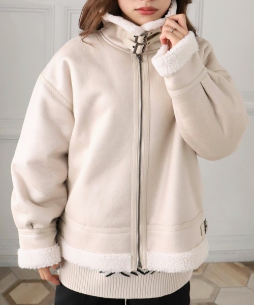 MOMENT+ | 【累計販売枚数2万枚突破！】フェイクレザー×ボアフェイク