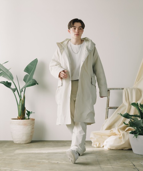 Zak ファッション alk phenix zak coat karu stretch グレー