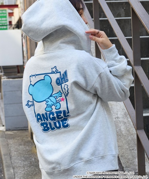 ANGEL BLUE | 【ANGEL BLUE】別注 エンジェルブルー グラフィック刺繍