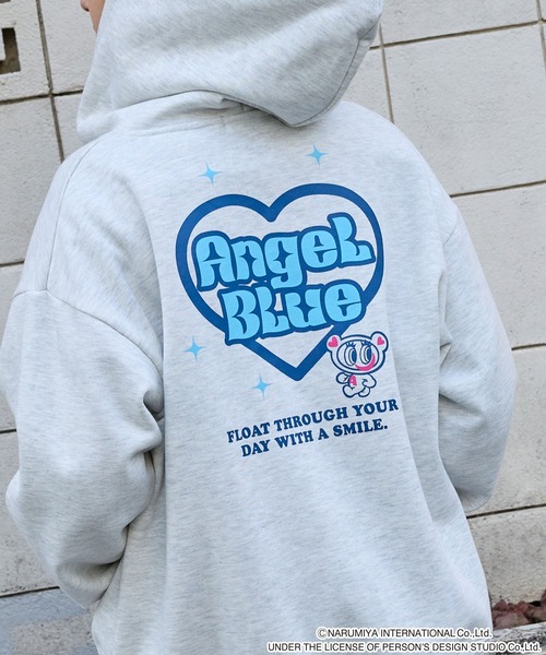 ANGEL BLUE | 【ANGEL BLUE】別注 エンジェルブルー グラフィック刺繍