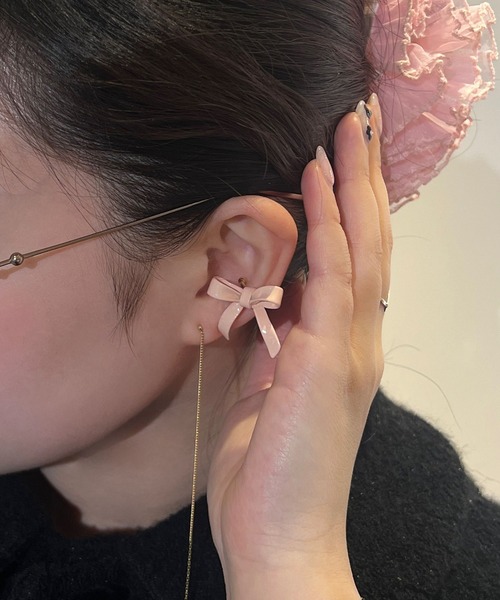 ピアス 2set Sasaki］『e.m.』ジルコニア フープピアス 2set Sasaki